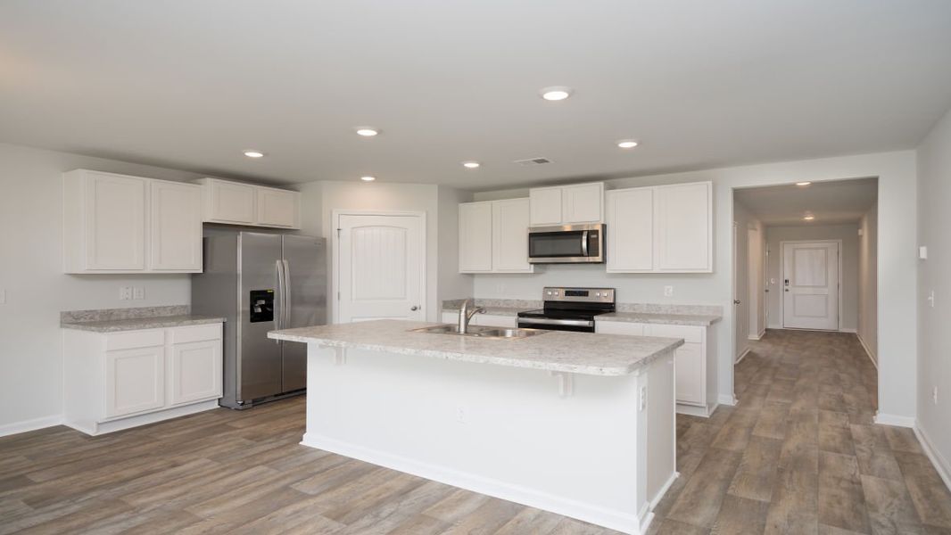 Furnished interior view inside a new home in Cottonwood Place, Tabor City (Image 8). Furnished interior view inside a new home in Cottonwood Place, Tabor City (Image 8).
