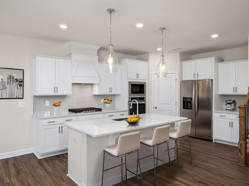 Representative furnished interior of a home built from the The Grace A by Davidson Homes LLC in Retreat at North Main, Lillington (Image 11).