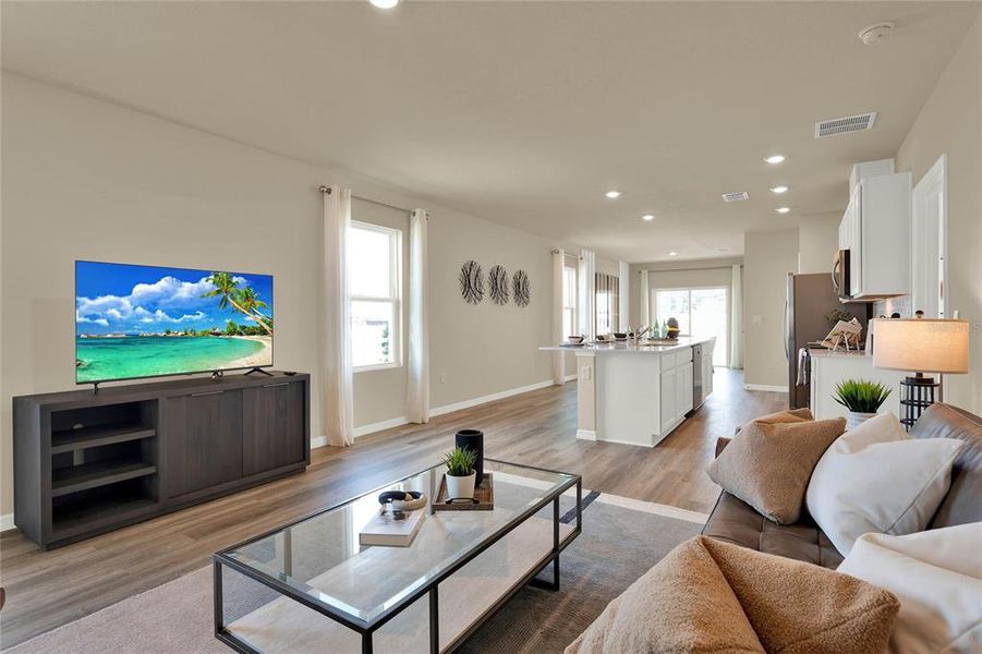 Furnished interior view inside a new home in Crossroads at Kelly Park, Apopka (Image 20).