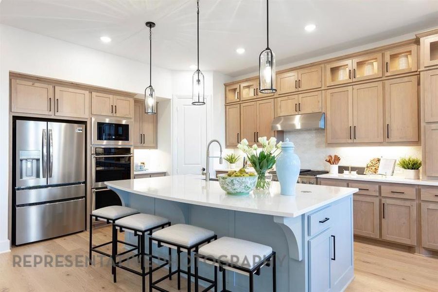 Furnished interior view inside a new home in Sonoma Verde: 70ft. lots, McLendon-Chisholm (Image 27). Furnished interior view inside a new home in Sonoma Verde: 70ft. lots, McLendon-Chisholm (Image 27).