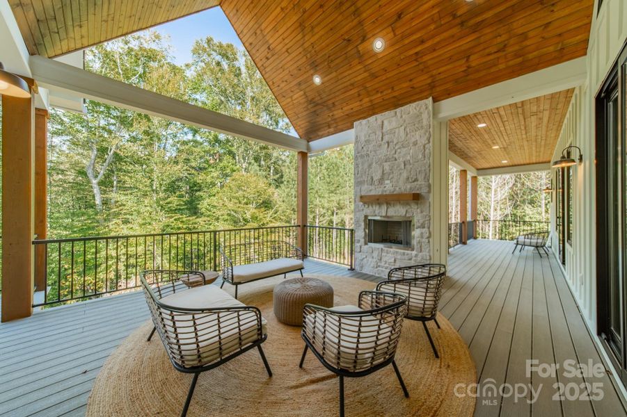 Exterior details and patio area of a home in , Denver (Image 2).