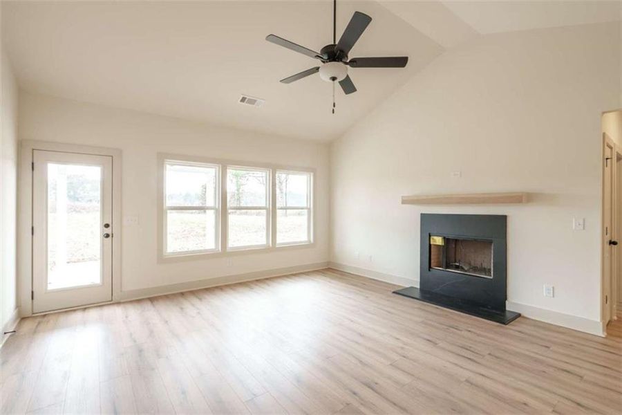 Spacious, unfurnished interior of a new home in , Good Hope (Image 32).