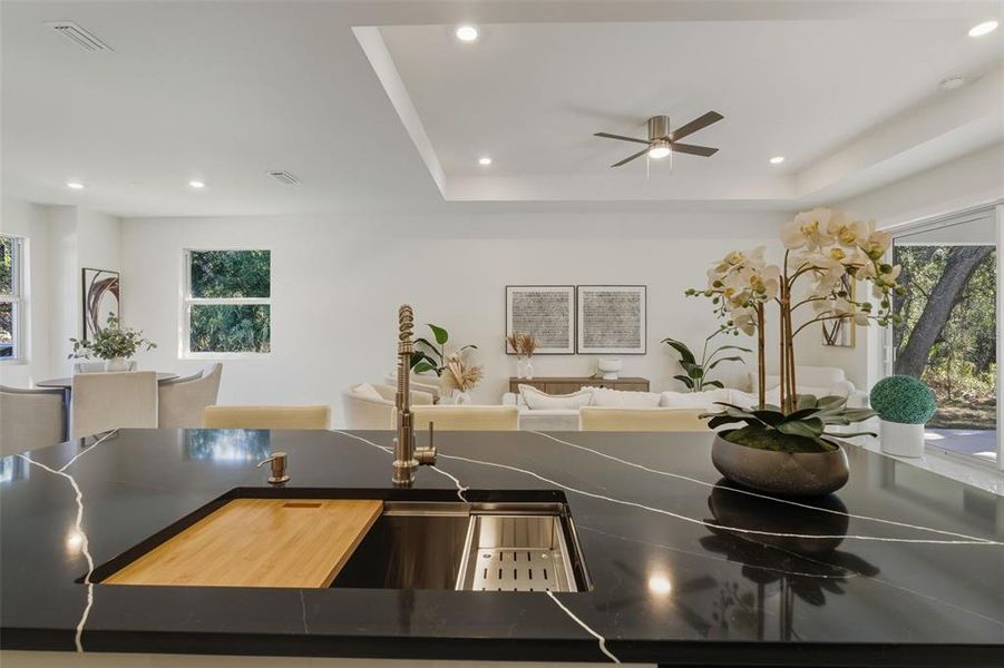 Furnished interior view inside a new home in , Port Charlotte (Image 16). Furnished interior view inside a new home in , Port Charlotte (Image 16).