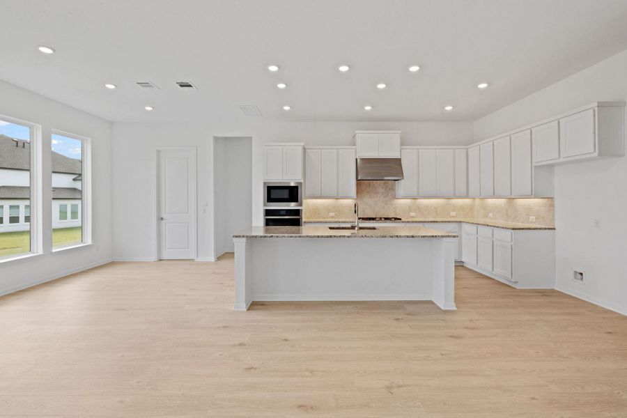 Furnished interior view inside a new home in , Leander (Image 13).