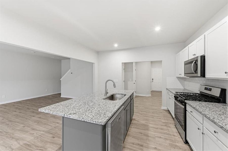 Furnished interior view inside a new home in Park Center Pointe, Mableton (Image 7).