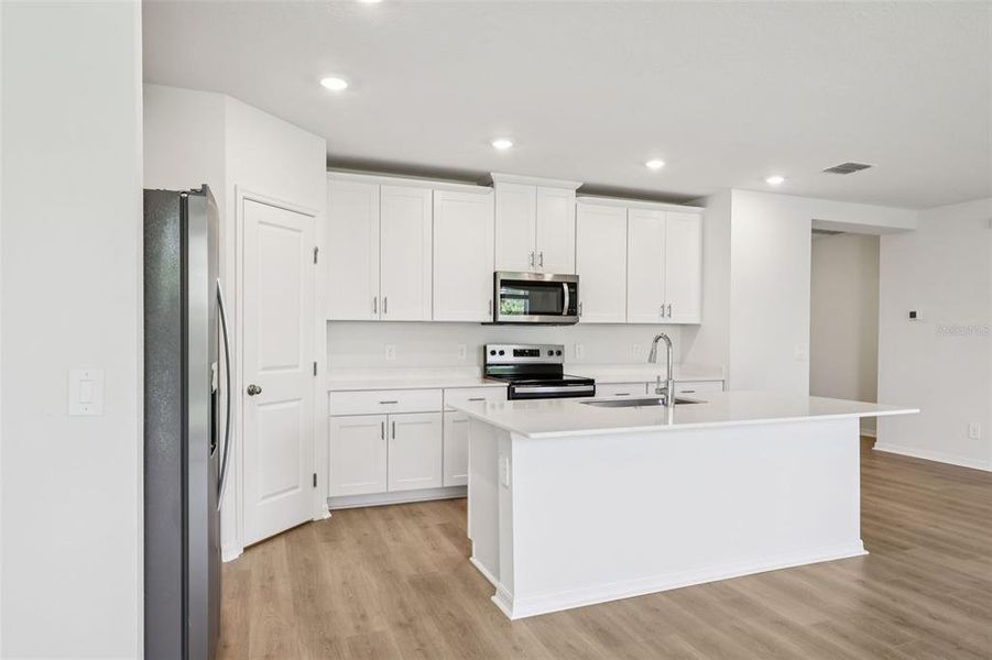 Furnished interior view inside a new home in Crosswinds - Signature Series, Haines City (Image 9).