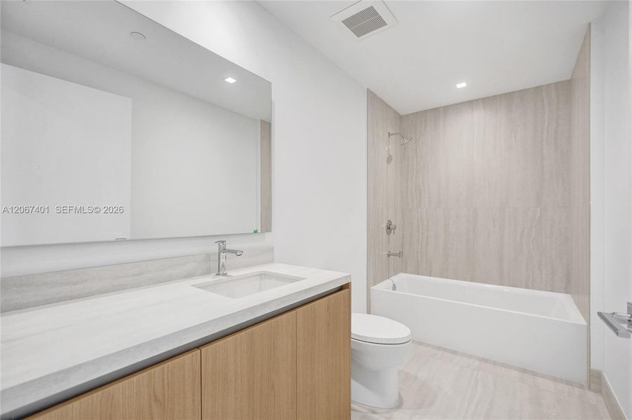 Furnished interior view inside a new home in , Miami (Image 7).