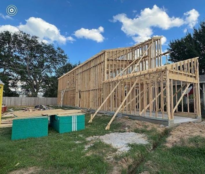 Garage and Left Side View Garage and Left Side View