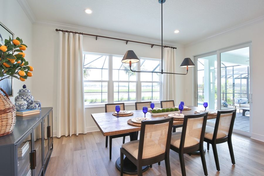 Representative furnished interior of a home built from the Artistry by Neal Communities in Palm Grove, Bradenton (Image 60).
