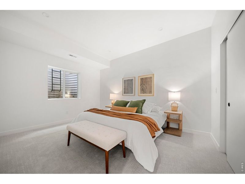 Furnished interior view inside a new home in , Denver (Image 11). Furnished interior view inside a new home in , Denver (Image 11).