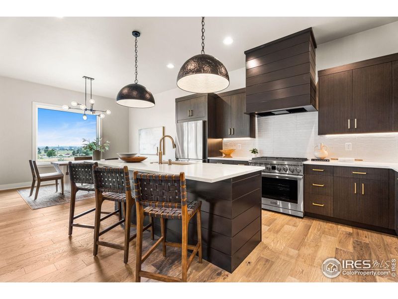 Furnished interior view inside a new home in , Timnath (Image 13).