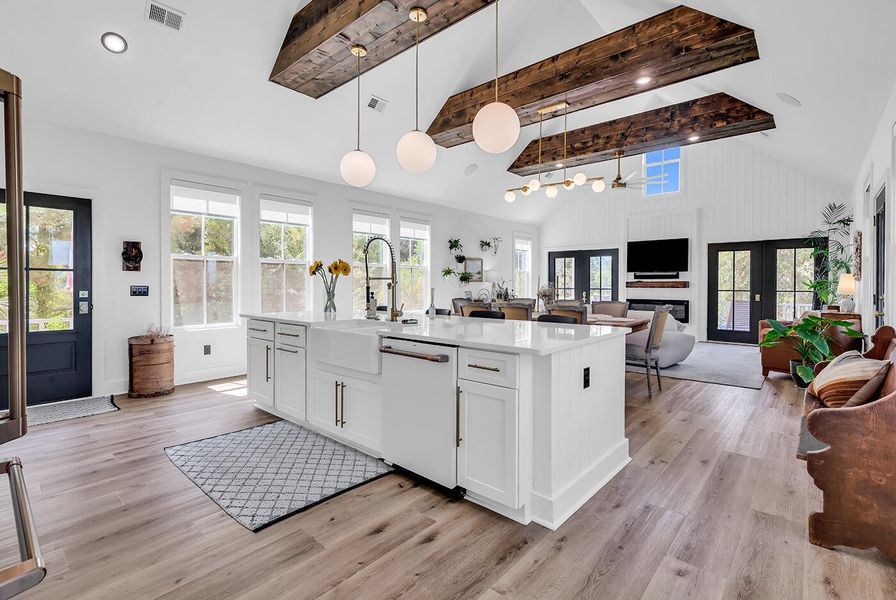 Furnished interior view inside a new home in , Georgetown (Image 9). Furnished interior view inside a new home in , Georgetown (Image 9).