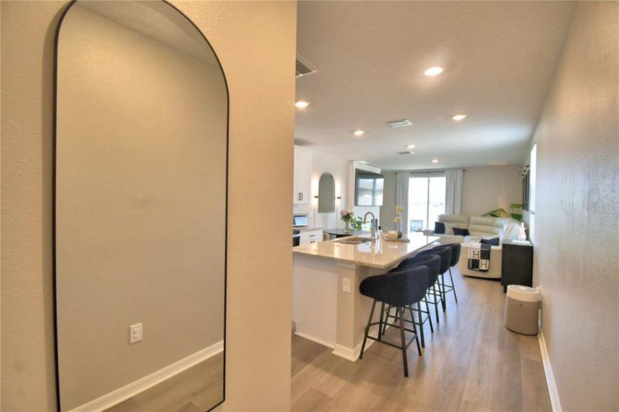 Furnished interior view inside a new home in Lake Deer Estates - Classic Series, Kissimmee (Image 5).