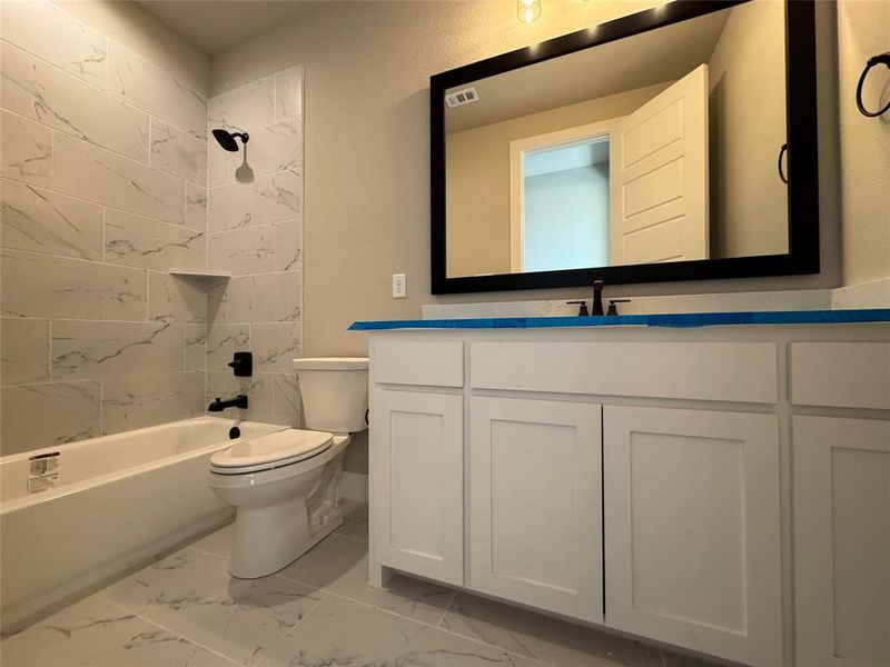 Furnished interior view inside a new home in Coyote Crossing, Godley (Image 2). Furnished interior view inside a new home in Coyote Crossing, Godley (Image 2).