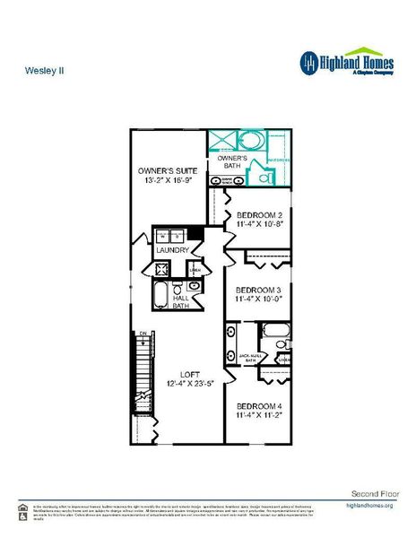 Wesley II - Second Floor