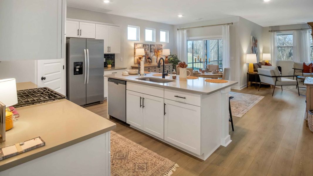 Furnished interior view inside a new home in Nexus South, Gallatin (Image 16).