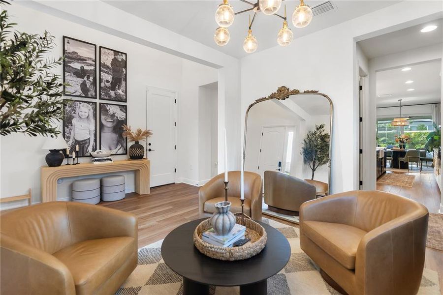 Furnished interior view inside a new home in , Bradenton (Image 31).