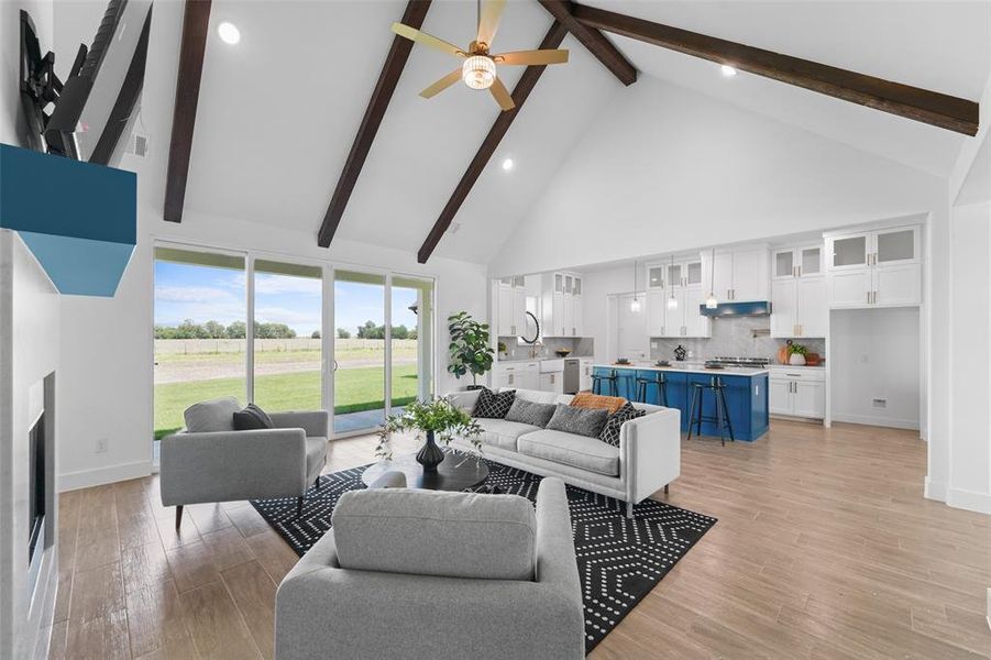 Furnished interior view inside a new home in , Caddo Mills (Image 13).