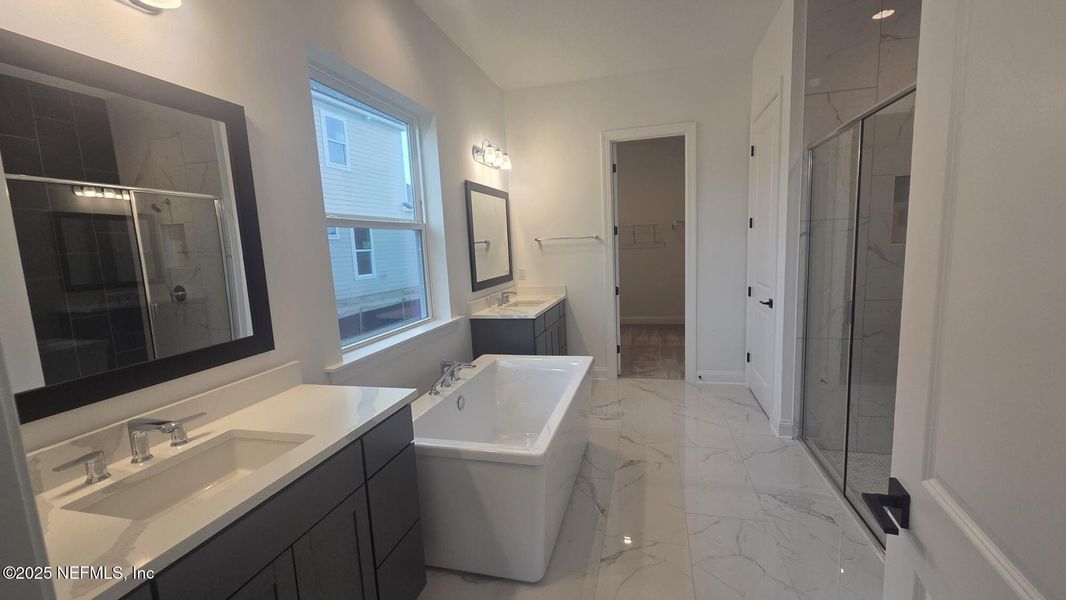 Furnished interior view inside a new home in , St. Johns (Image 8).