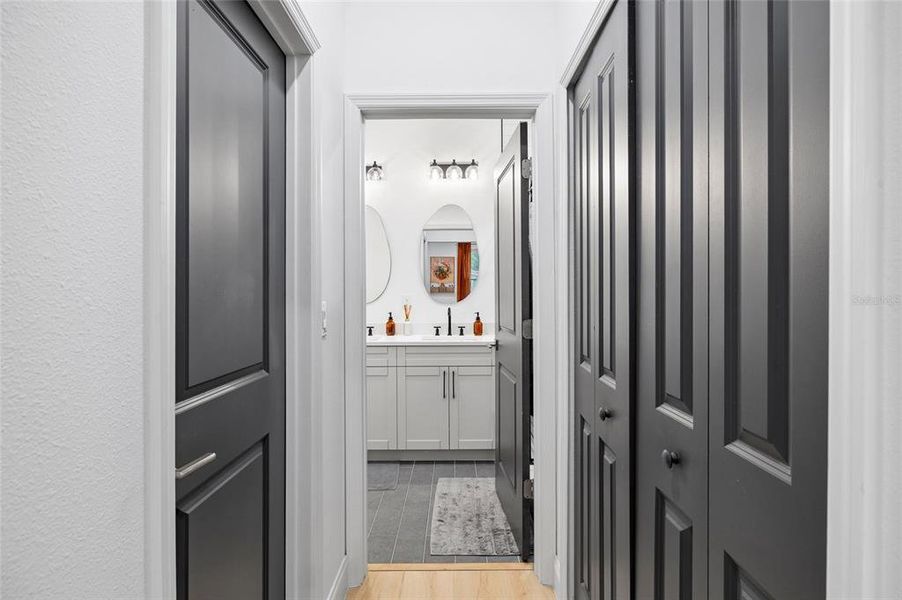 Furnished interior view inside a new home in , Tampa (Image 13). Furnished interior view inside a new home in , Tampa (Image 13).