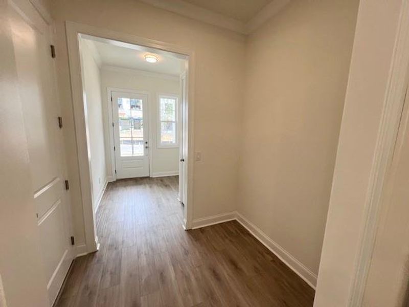 Spacious, unfurnished interior of a new home in Palisades Single Family, Cumming (Image 20). Spacious, unfurnished interior of a new home in Palisades Single Family, Cumming (Image 20).