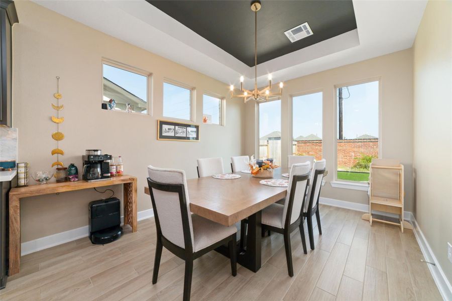 Furnished interior view inside a new home in Sunterra (Katy ISD), Katy (Image 11). Furnished interior view inside a new home in Sunterra (Katy ISD), Katy (Image 11).