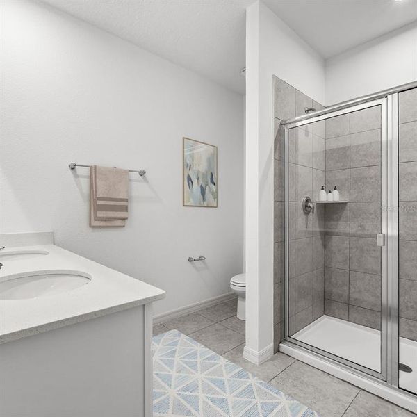 Furnished interior view inside a new home in Spring Walk at the Junction, Debary (Image 20).