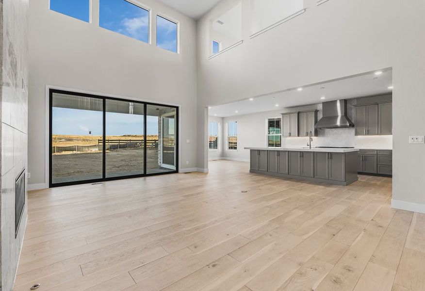 Homesite 3703 Great Room, Kitchen + Dining - 5 of 28