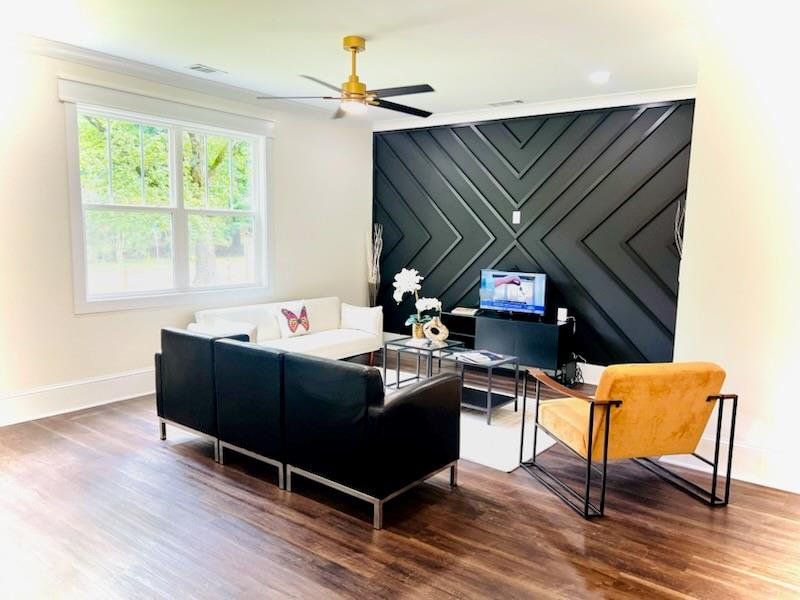 Furnished interior view inside a new home in , Atlanta (Image 10).