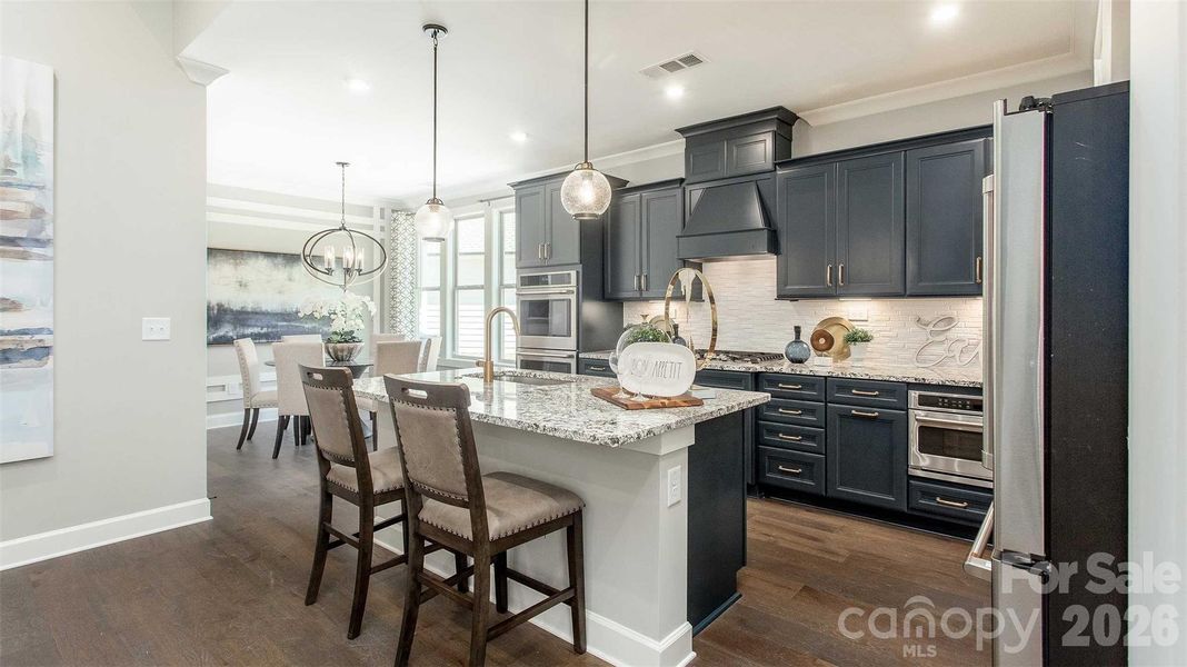 Furnished interior view inside a new home in Handsmill on Lake Wylie, York (Image 10).