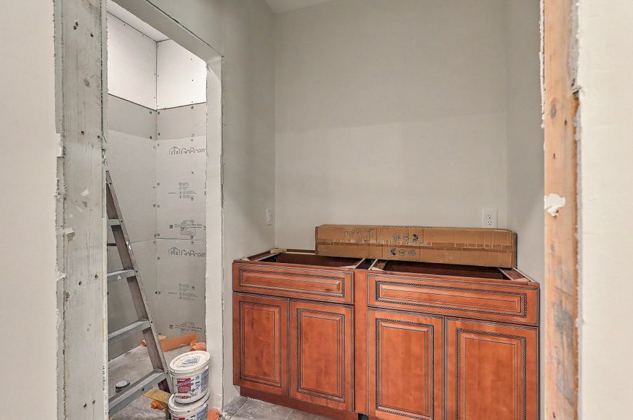 In-progress construction of a new home in , Moncks Corner, SC (Image 47).