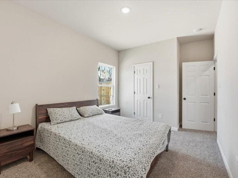 Furnished interior view inside a new home in , Houston (Image 18).