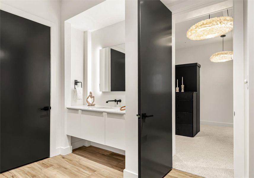 Furnished interior view inside a new home in , College Station (Image 30).