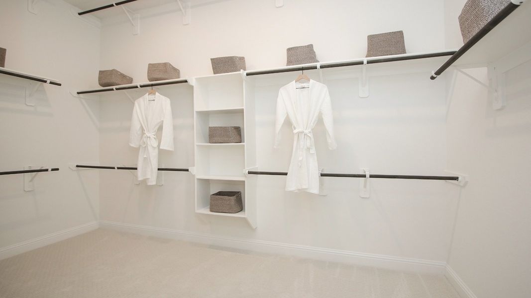 Representative furnished interior of a home built from the Willow by DRB Homes in Brookewater, Rosenberg (Image 13).