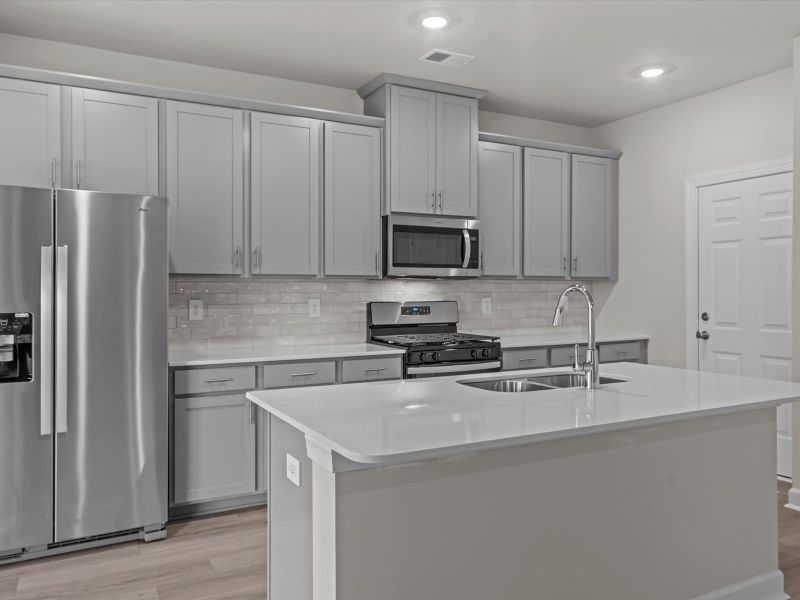Furnished interior view inside a new home in Cedar Shoals – Heritage Collection, Piedmont (Image 6).