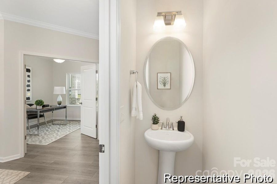Furnished interior view inside a new home in Morrow Brook, Albemarle (Image 15).