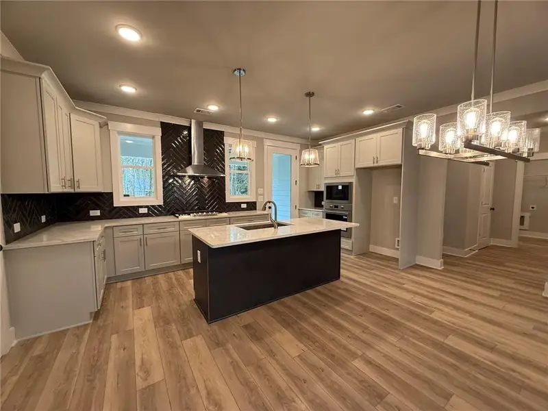 Furnished interior view inside a new home in , Monroe (Image 4). Furnished interior view inside a new home in , Monroe (Image 4).