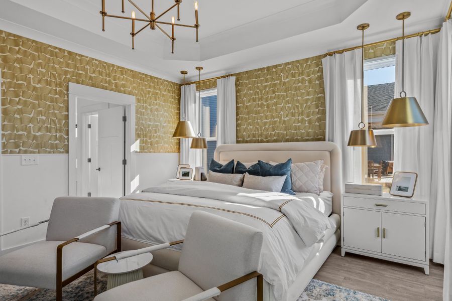 Representative furnished interior of a home built from the The Boardwalk by Chesapeake Homes in Coastal Club of the Carolinas, Calabash (Image 37).