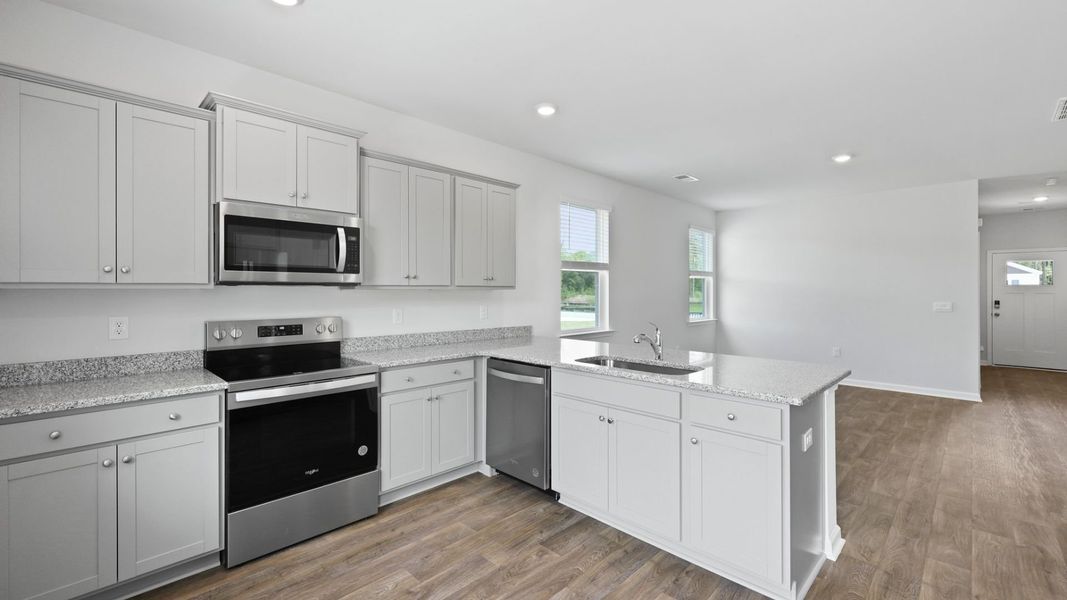 Representative furnished interior of a home built from the LEWIS by D.R. Horton in North Shore, Summerton (Image 6). Representative furnished interior of a home built from the LEWIS by D.R. Horton in North Shore, Summerton (Image 6).