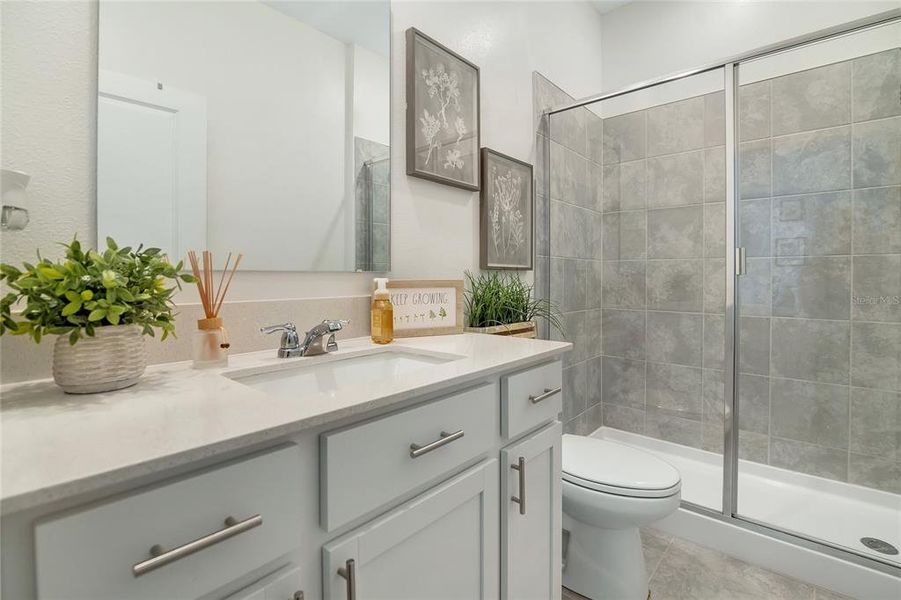 Furnished interior view inside a new home in , Kissimmee (Image 23).