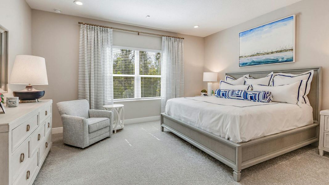 Furnished interior view inside a new home in Palmera Real Estate and Homes for Sale in Venice, FL - Neal Communities, Venice (Image 18). Furnished interior view inside a new home in Palmera Real Estate and Homes for Sale in Venice, FL - Neal Communities, Venice (Image 18).