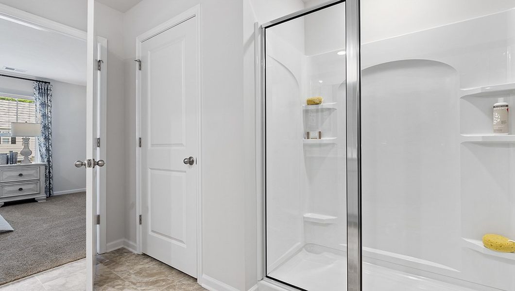 Representative furnished interior of a home built from the Robie by D.R. Horton in Brookside Farms - The Meadows, Greer (Image 27).