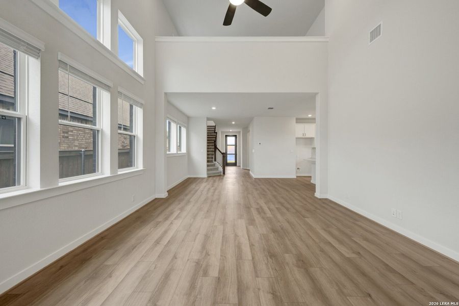 Spacious, unfurnished interior of a new home in Mayfair - Select Garden Series, New Braunfels (Image 24). Spacious, unfurnished interior of a new home in Mayfair - Select Garden Series, New Braunfels (Image 24).