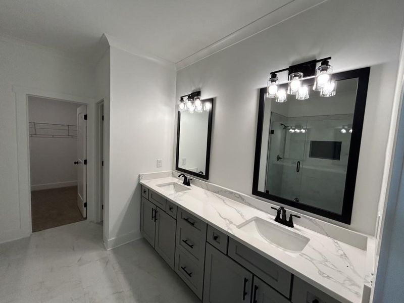 Furnished interior view inside a new home in Pinegate, Covington (Image 6). Furnished interior view inside a new home in Pinegate, Covington (Image 6).