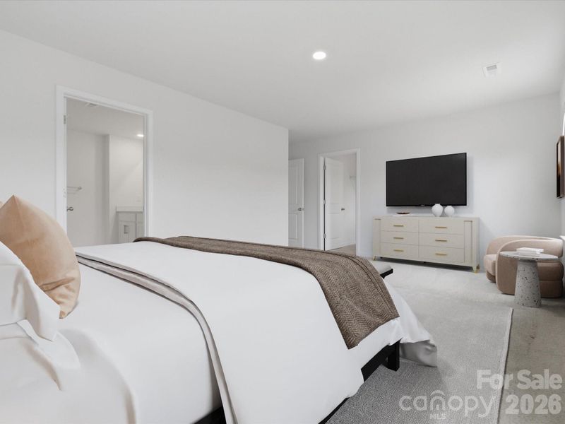 Primary BedroomVirtually Staged