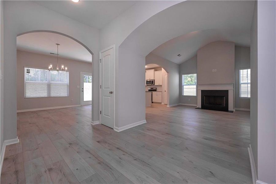 Spacious, unfurnished interior of a new home in , Villa Rica (Image 11). Spacious, unfurnished interior of a new home in , Villa Rica (Image 11).