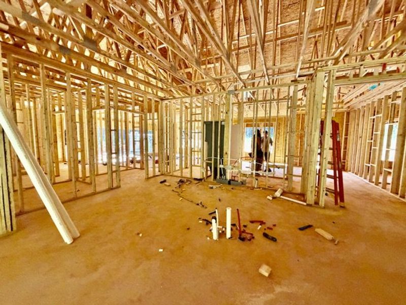 In-progress construction of a new home in Mitchell Farms, LaGrange, GA (Image 7). In-progress construction of a new home in Mitchell Farms, LaGrange, GA (Image 7).
