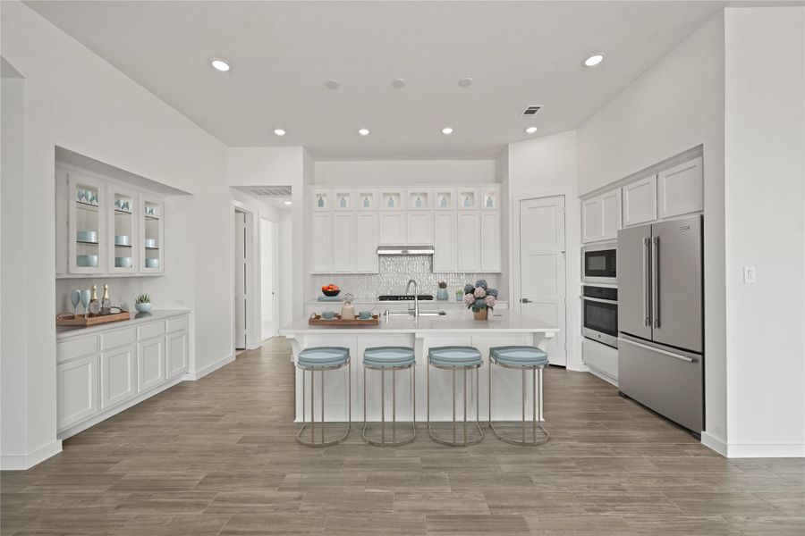 Kitchen - Virtually Staged Kitchen - Virtually Staged