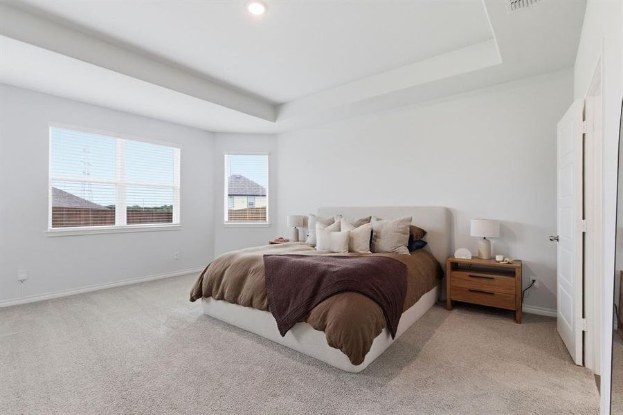 Furnished interior view inside a new home in , Cleburne (Image 26).