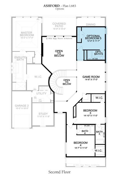 2D floor plan layout for the Ashford by Landon Homes in Lexington Frisco, Frisco, TX (Image 6). 2D floor plan layout for the Ashford by Landon Homes in Lexington Frisco, Frisco, TX (Image 6).